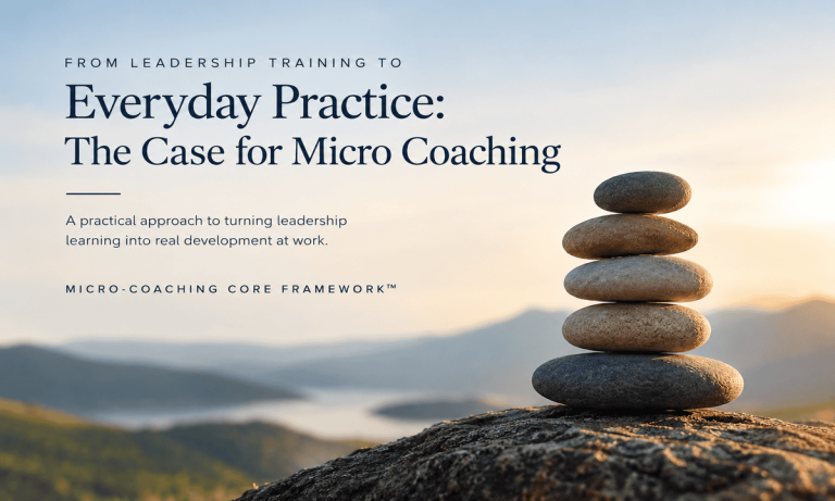 the case for micro coaching